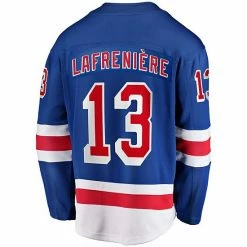 Men's Fanatics Branded Alexis Lafrenière Blue New York Rangers Premier Breakaway Player Jersey -Metaverse shop unnamed file 9701
