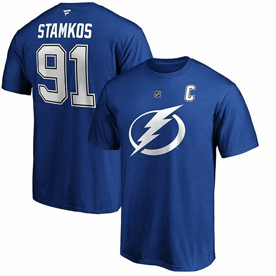 Men's Fanatics Branded Steven Stamkos Blue Tampa Bay Lightning Team Authentic Stack Name & Number T-Shirt Men's Fanatics Branded Steven Stamkos Blue Tampa Bay Lightning Team Authentic Stack Name & Number T-Shirt -Metaverse shop unnamed file 9709