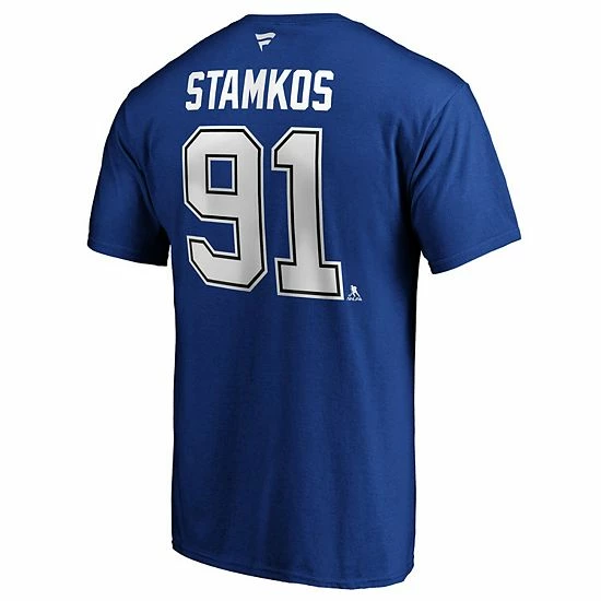 Men's Fanatics Branded Steven Stamkos Blue Tampa Bay Lightning Team Authentic Stack Name & Number T-Shirt Men's Fanatics Branded Steven Stamkos Blue Tampa Bay Lightning Team Authentic Stack Name & Number T-Shirt -Metaverse shop unnamed file 9712
