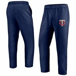 Men's Fanatics Branded Navy Minnesota Twins Primary Logo Sweatpants