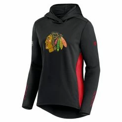 Women's Fanatics Branded Black/Red Chicago Blackhawks Authentic Pro Locker Room Pullover Hoodie 4 Women's Fanatics Branded Black/Red Chicago Blackhawks Authentic Pro Locker Room Pullover Hoodie -Metaverse shop unnamed file 9762