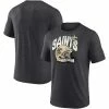 Men's Fanatics Branded Heathered Charcoal New Orleans Saints End Around Tri-Blend T-Shirt -Metaverse shop unnamed file 9773