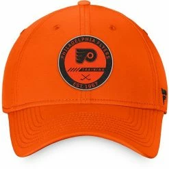Men's Fanatics Branded Orange Philadelphia Flyers Authentic Pro Team Training Camp Practice Flex Hat -Metaverse shop unnamed file 9815