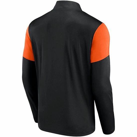 Men's Fanatics Branded Black Philadelphia Flyers Logo Quarter-Zip Jacket Men's Fanatics Branded Black Philadelphia Flyers Logo Quarter-Zip Jacket -Metaverse shop unnamed file 9839