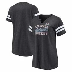 Women's Fanatics Branded Heather Charcoal Colorado Avalanche Quick Out Raglan Notch Neck T-Shirt 7 Women's Fanatics Branded Heather Charcoal Colorado Avalanche Quick Out Raglan Notch Neck T-Shirt -Metaverse shop unnamed file 9848
