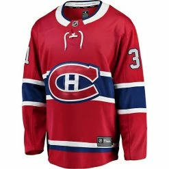 Men's Fanatics Branded Carey Price Red Montreal Canadiens Breakaway Player Jersey -Metaverse shop unnamed file 9884
