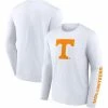 Men's Fanatics Branded White Tennessee Volunteers Double Time 2-Hit Long Sleeve T-Shirt 2 Men's Fanatics Branded White Tennessee Volunteers Double Time 2-Hit Long Sleeve T-Shirt -Metaverse shop unnamed file 991