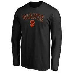 Men's Fanatics Branded Black San Francisco Giants Team Logo Lockup Long Sleeve T-Shirt 4 Men's Fanatics Branded Black San Francisco Giants Team Logo Lockup Long Sleeve T-Shirt -Metaverse shop unnamed file 9918