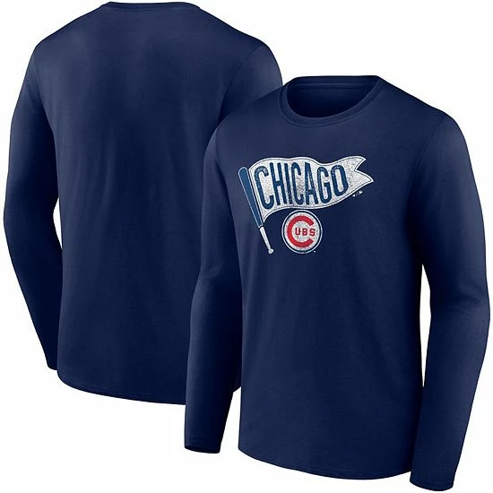 Men's Fanatics Branded Navy Chicago Cubs Hometown Collection Long Sleeve T-Shirt Men's Fanatics Branded Navy Chicago Cubs Hometown Collection Long Sleeve T-Shirt -Metaverse shop unnamed file 992