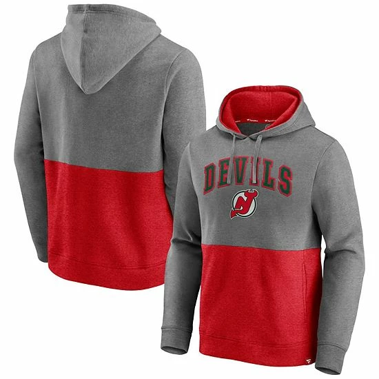 Men's Fanatics Branded Heathered Gray/Red New Jersey Devils Block Party Classic Arch Signature Pullover Hoodie Men's Fanatics Branded Heathered Gray/Red New Jersey Devils Block Party Classic Arch Signature Pullover Hoodie -Metaverse shop unnamed file 9933